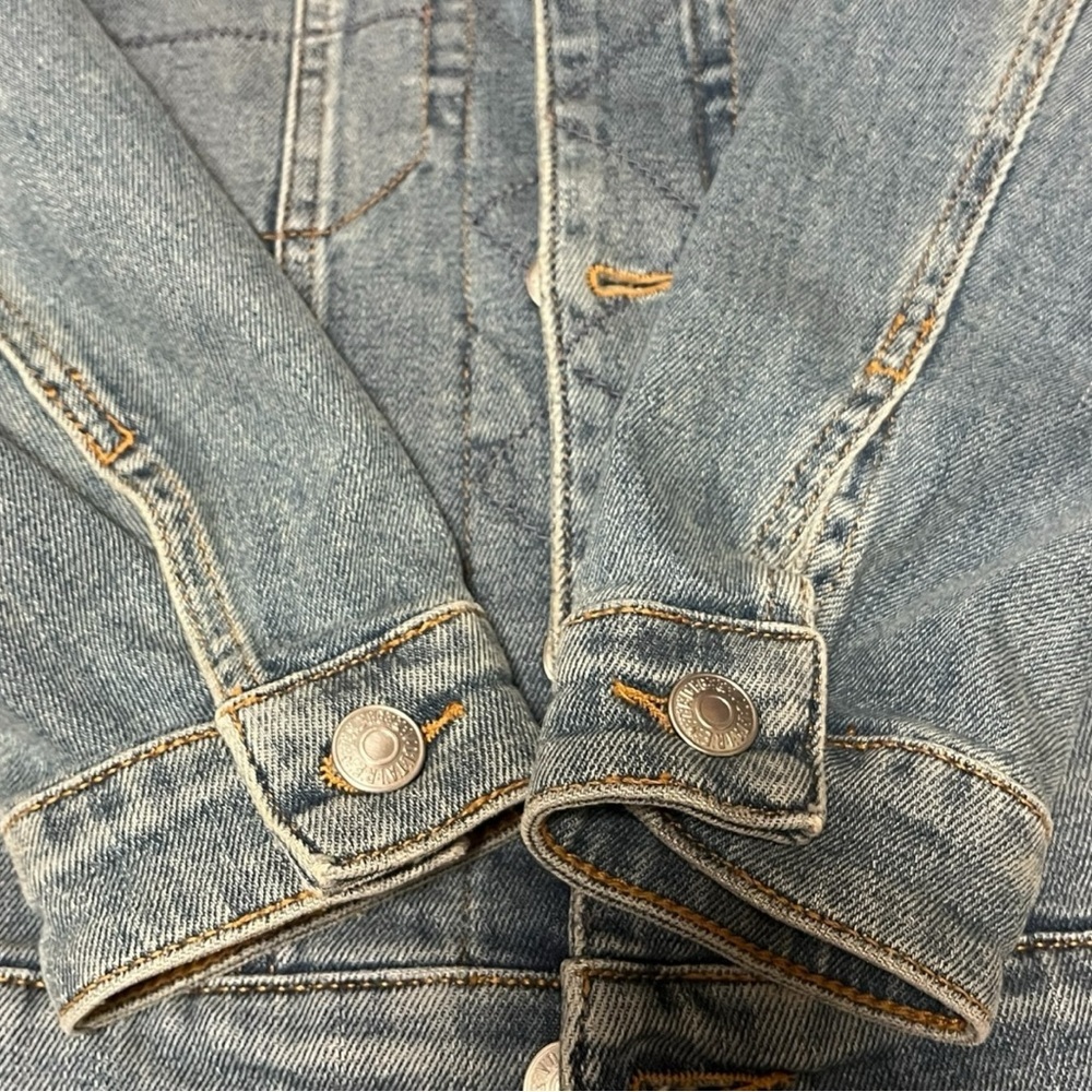 Zadig & Voltaire Kioky Band of Sisters Blue Denim Jacket
Size XS - Picture 13 of 16